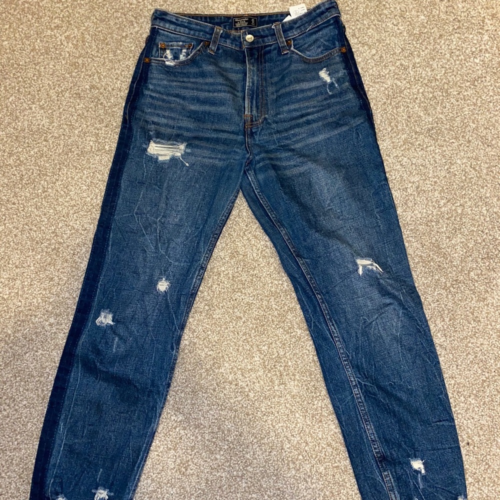 Straight leg jeans